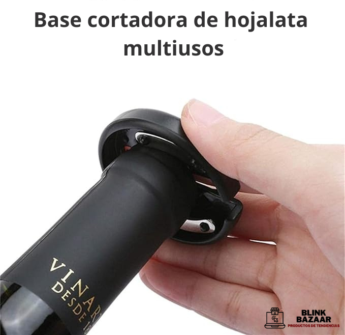 Set 4 en 1 Sacacorchos Electrico 🍾🍷