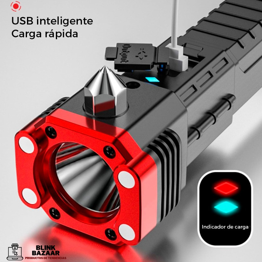 Linterna 4 en 1 pro 🔦🔦