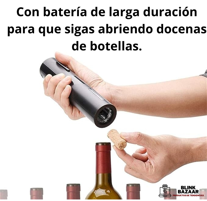 Set 4 en 1 Sacacorchos Electrico 🍾🍷