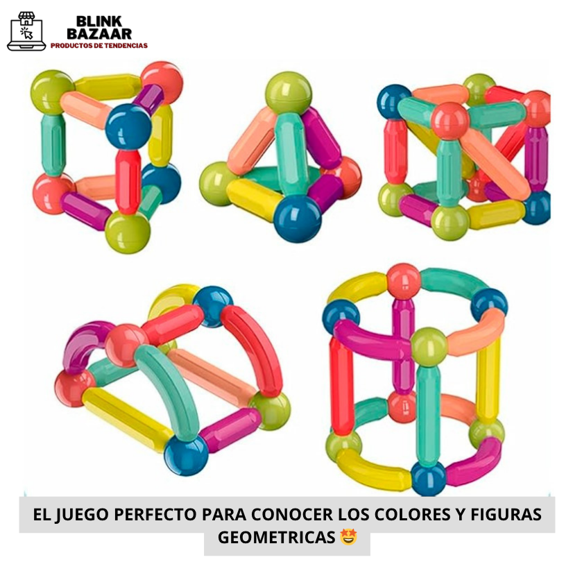 Juego Varillas Magnéticas 🤩