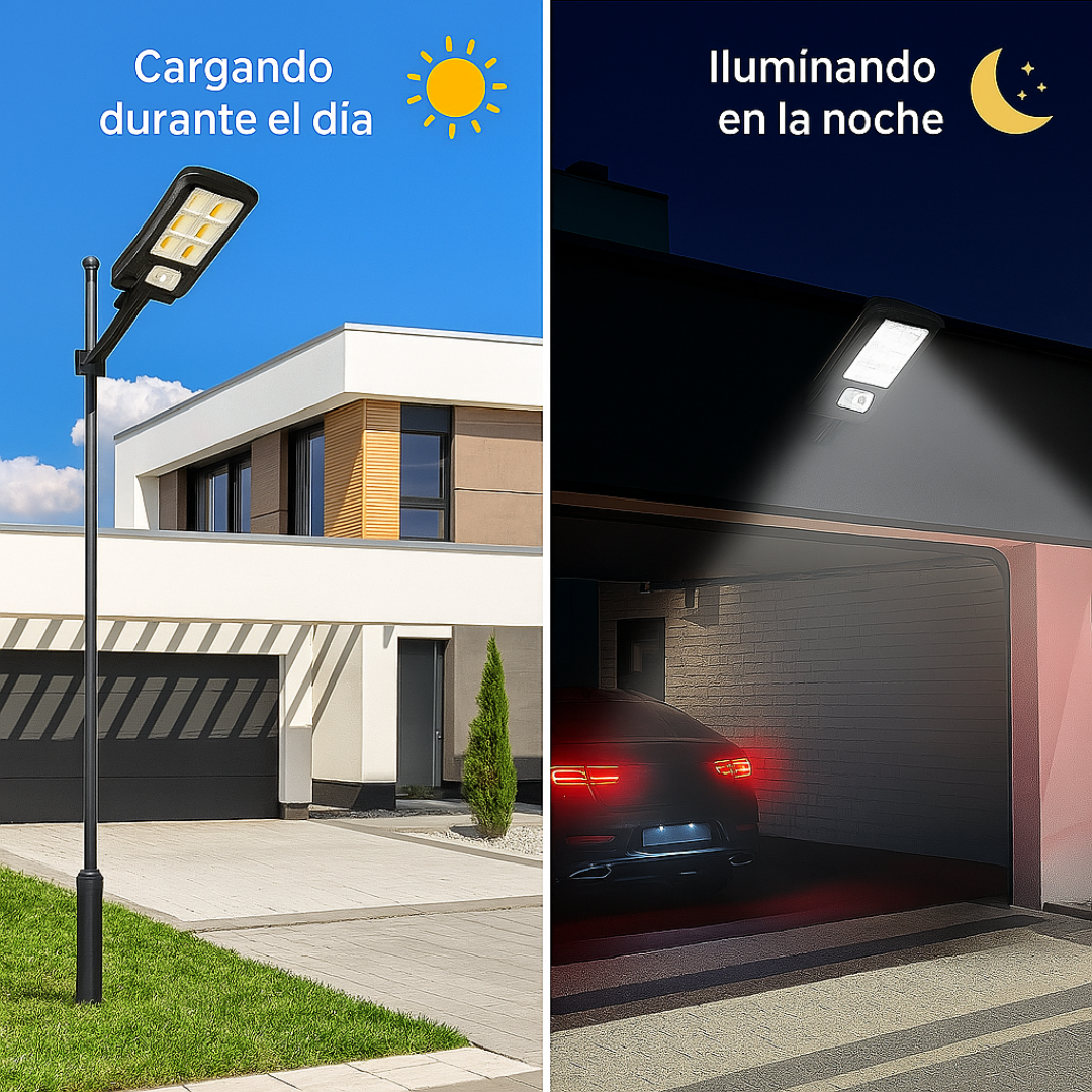 Lampara LED Carga Solar IPS 67
