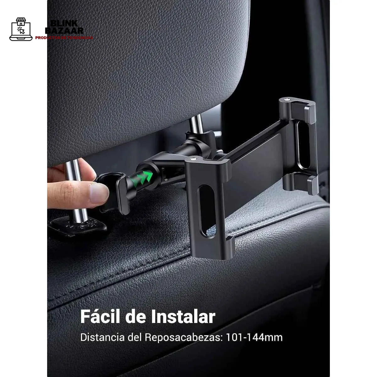 Soporte de Teléfono Cabecera de Asiento de Automóvil 🚗