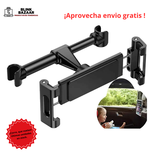 Soporte de Teléfono Cabecera de Asiento de Automóvil 🚗