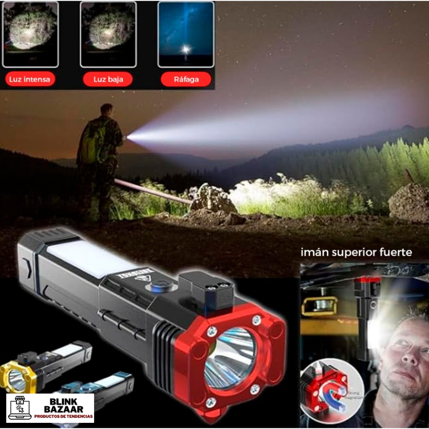 Linterna 4 en 1 pro 🔦🔦