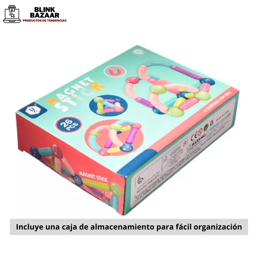 Juego Varillas Magnéticas 🤩