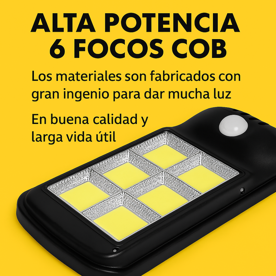 Lampara LED Carga Solar IPS 67