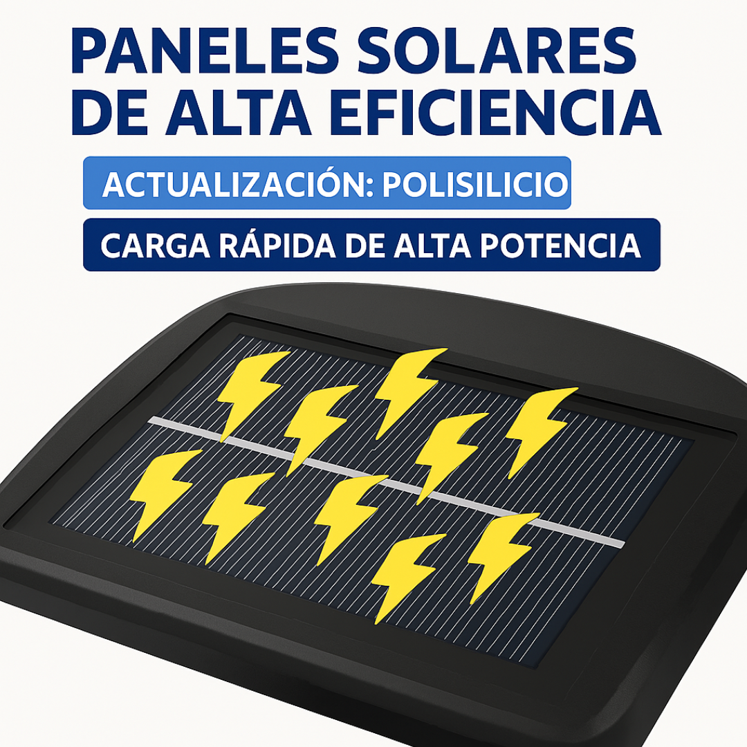 Lampara LED Carga Solar IPS 67